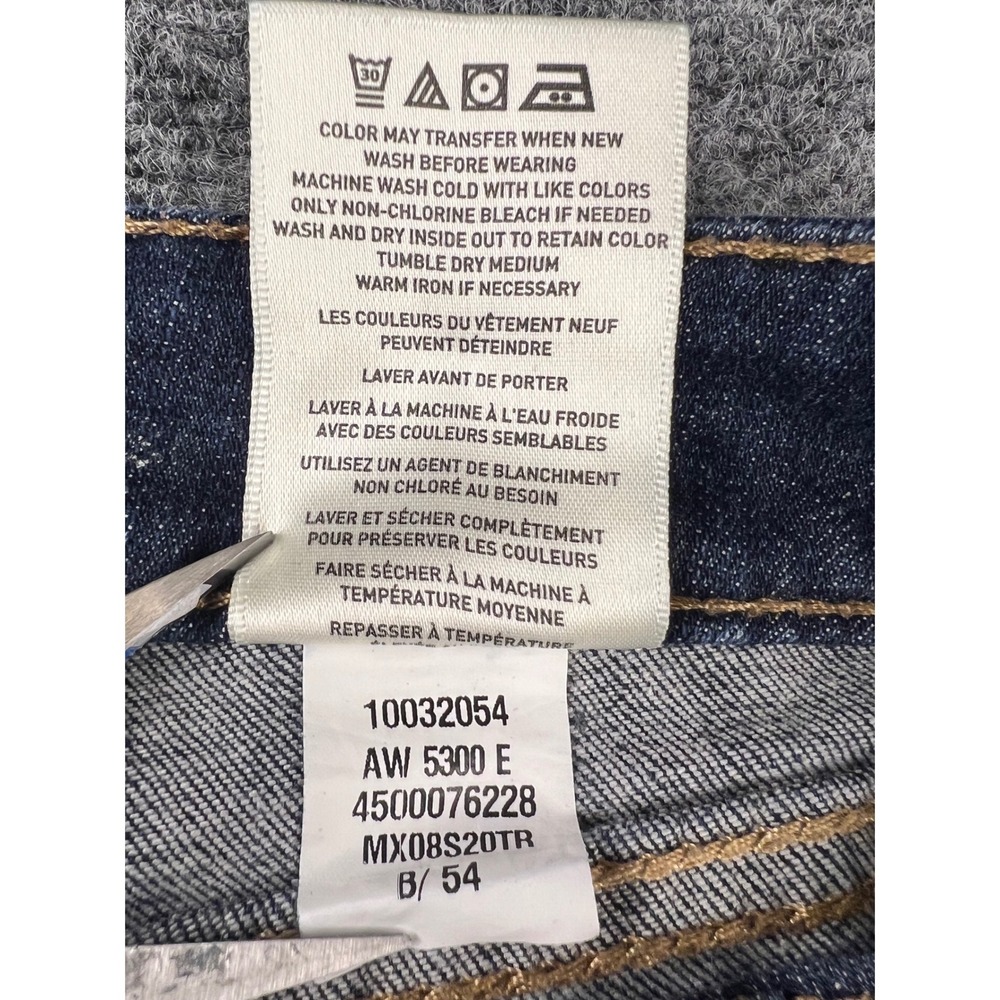 Ariat Denim Perfect Rise Trouser Jeans Dark Wash Wide Leg 29S Western - Picture 3 of 10